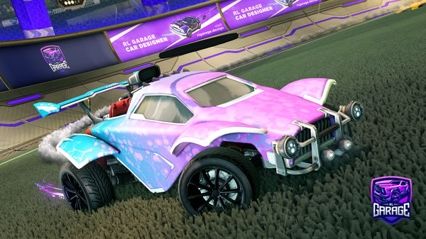 A Rocket League car design from gmgk7890