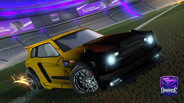 A Rocket League car design from Sharkie-Boy