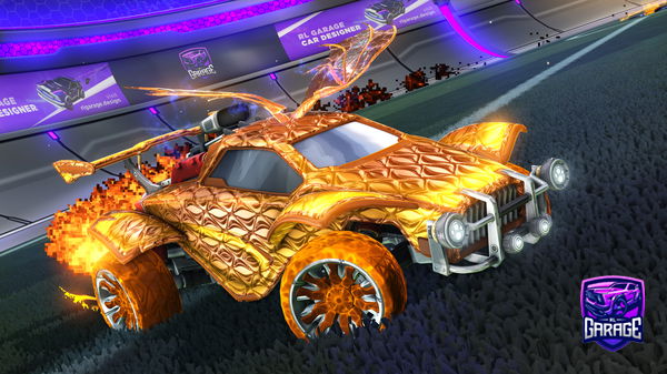 A Rocket League car design from rylanlol_on_yt