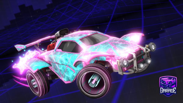 A Rocket League car design from paburo