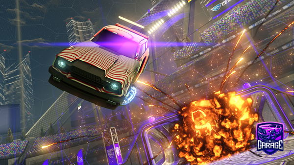 A Rocket League car design from NovaAvid