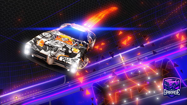 A Rocket League car design from akreik