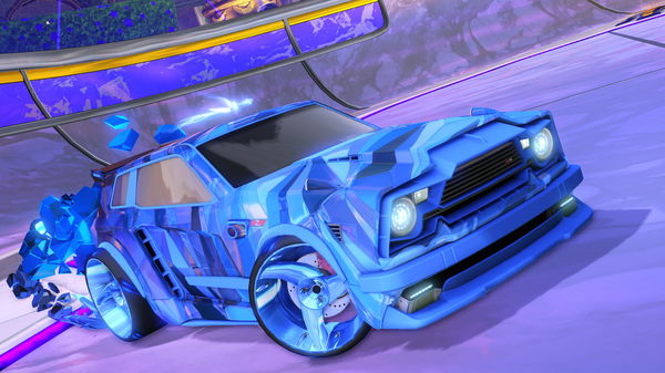 A Rocket League car design from stova