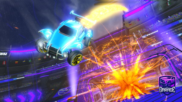 A Rocket League car design from SykikRL