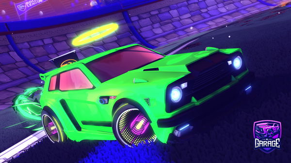 A Rocket League car design from Worm2020