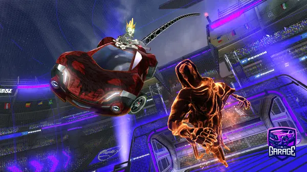 A Rocket League car design from saintanic_bull