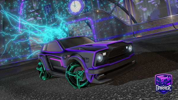 A Rocket League car design from stadzioq