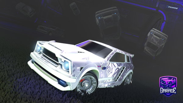 A Rocket League car design from kddng