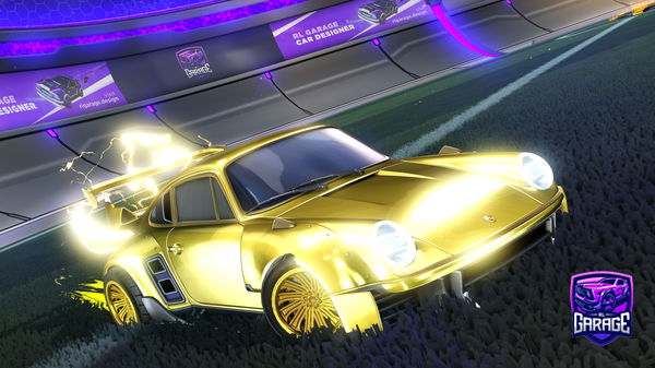 A Rocket League car design from UltimateGamer75