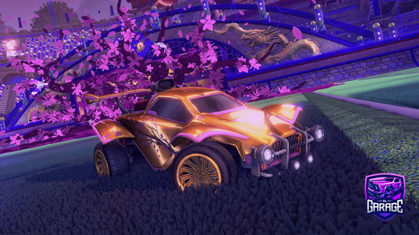 A Rocket League car design from qaiten