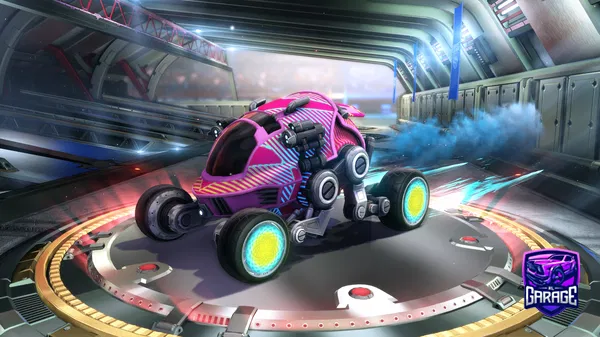 A Rocket League car design from Letsgo12