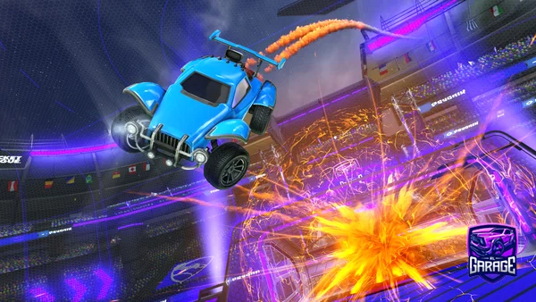 A Rocket League car design from domifortino