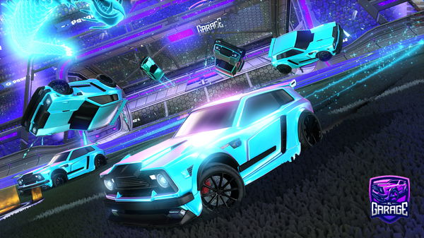 A Rocket League car design from xXPandax30Xx