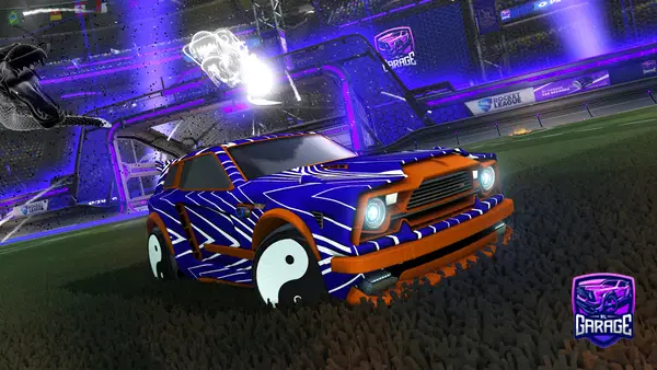 A Rocket League car design from RemoteBug