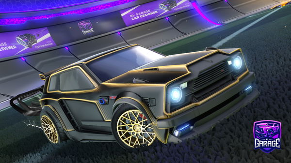 A Rocket League car design from Bluemoon22