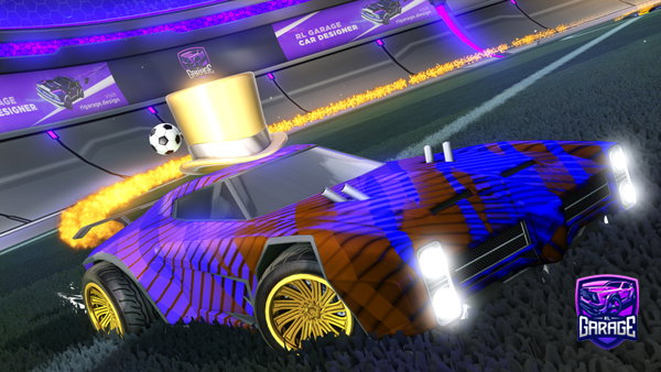 A Rocket League car design from GTA5_ARION