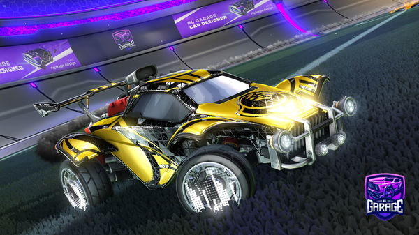 A Rocket League car design from FoundNoGoodName