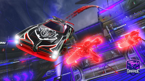 A Rocket League car design from rsti