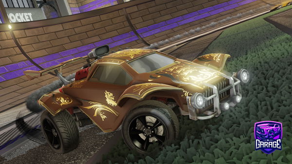 A Rocket League car design from UmenchFN