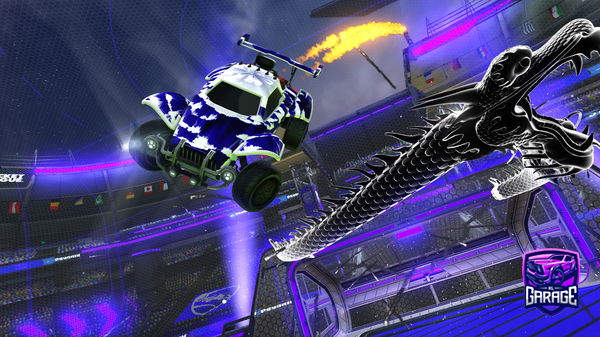 A Rocket League car design from finnobi