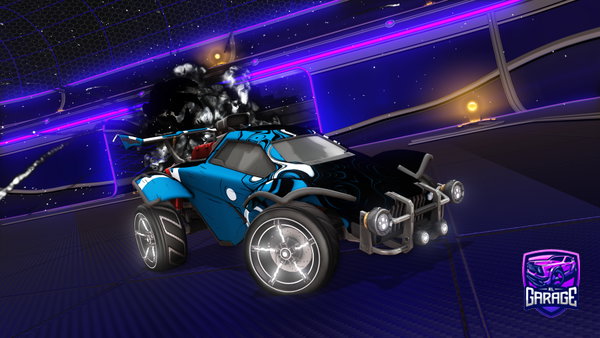 A Rocket League car design from alejito1993
