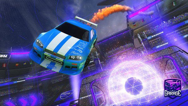 A Rocket League car design from FASTNETROCK