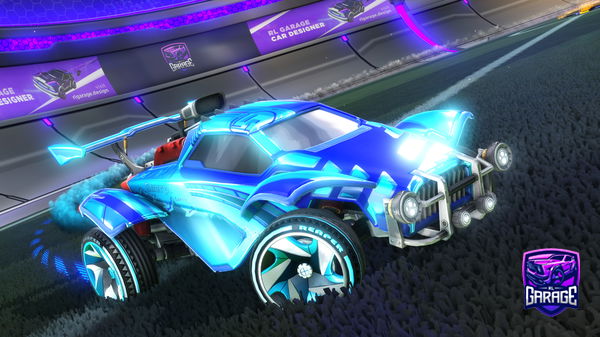 A Rocket League car design from FutureMerlin