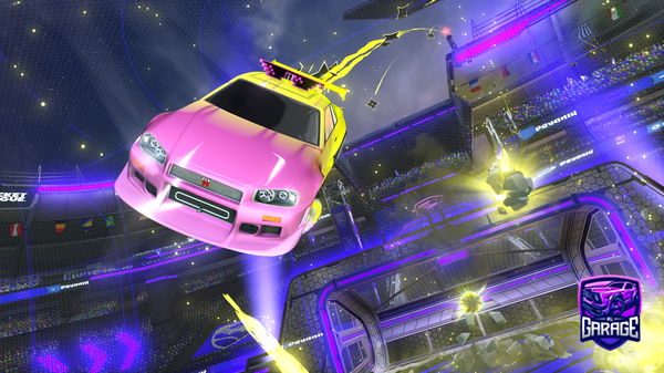 A Rocket League car design from Vib1nDin0