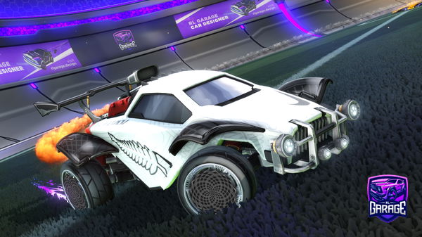 A Rocket League car design from Sosododo