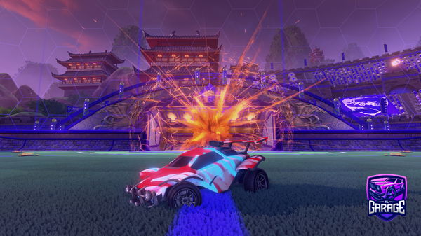 A Rocket League car design from riojin