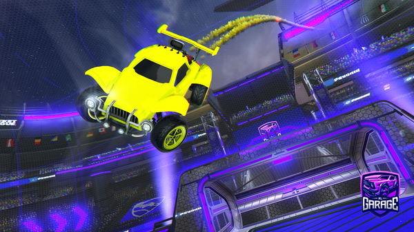 A Rocket League car design from Paruka