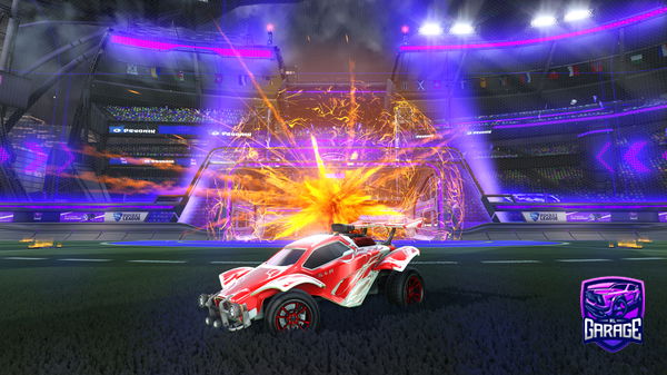 A Rocket League car design from Mateuco