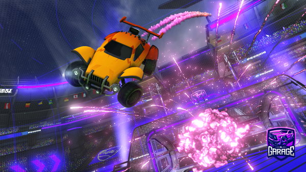 A Rocket League car design from BlackyMouse