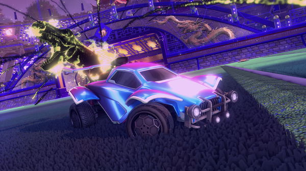 A Rocket League car design from BanDino09