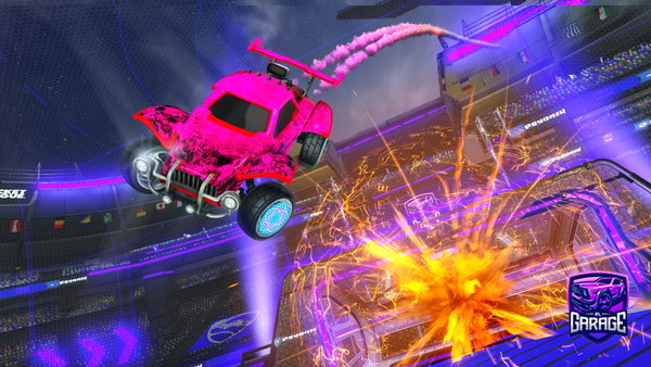 A Rocket League car design from Oxji2