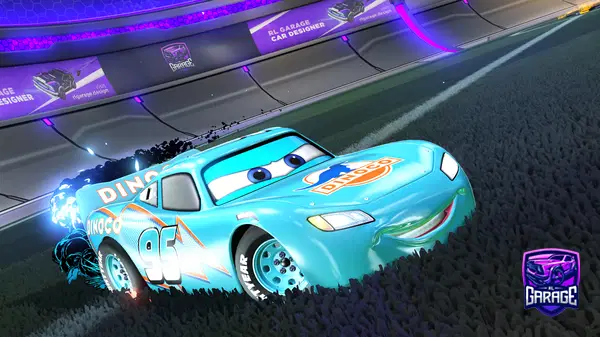 A Rocket League car design from SloMoJo_8