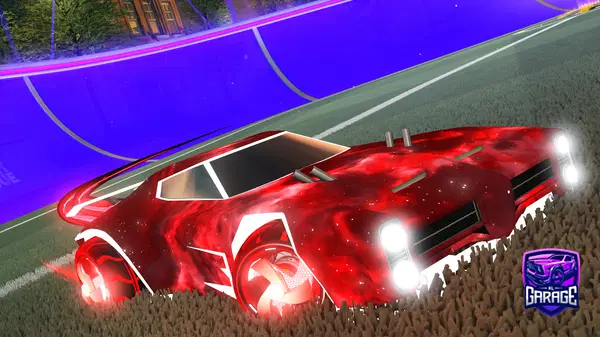 A Rocket League car design from Cosplash