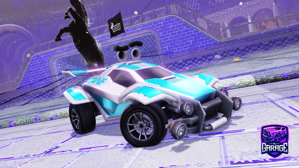 A Rocket League car design from bolt08