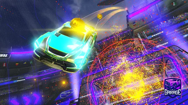 A Rocket League car design from Noahtorres