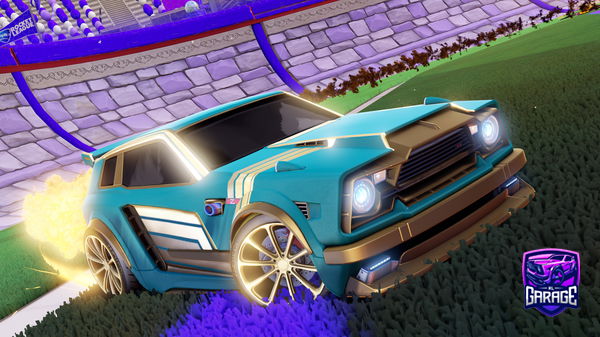 A Rocket League car design from Pliantsito