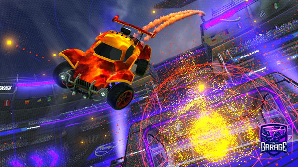 A Rocket League car design from Popluxs