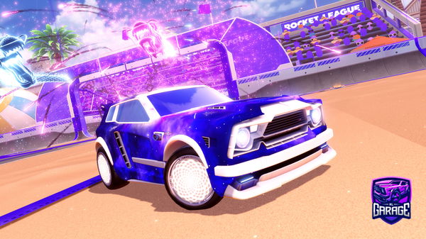A Rocket League car design from Meliz001