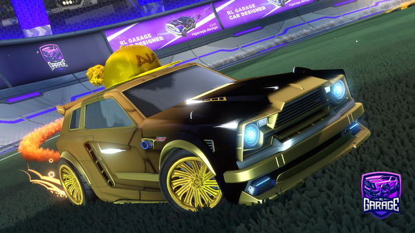 A Rocket League car design from LittlePrisoners