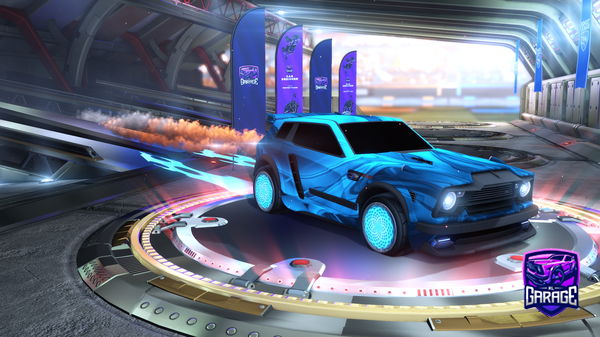 A Rocket League car design from flixcs_YT