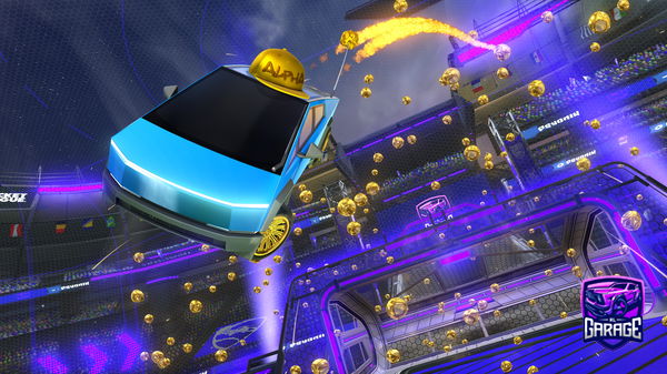 A Rocket League car design from SUNNYTTV1