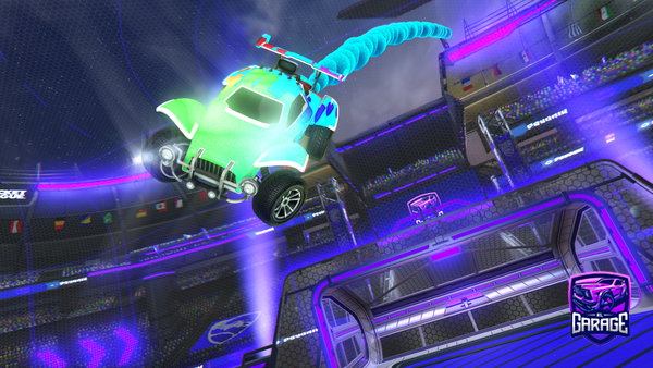 A Rocket League car design from Evakyt