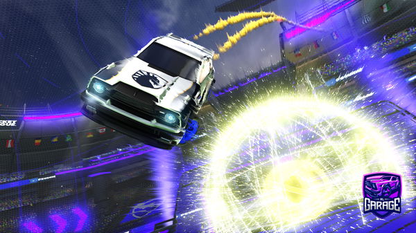 A Rocket League car design from yayroo