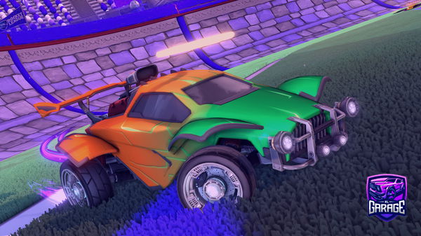 A Rocket League car design from rakaan3mk