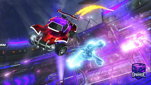 A Rocket League car design from BlueVampire25