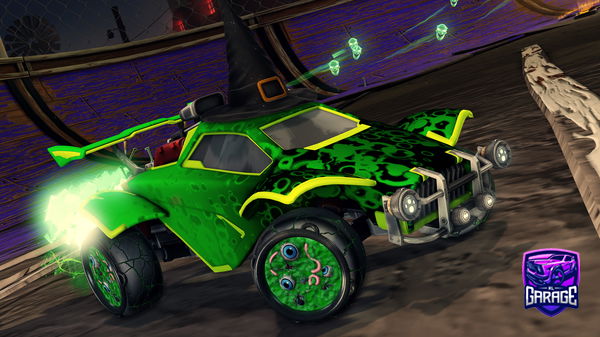 A Rocket League car design from HalloweenQueen